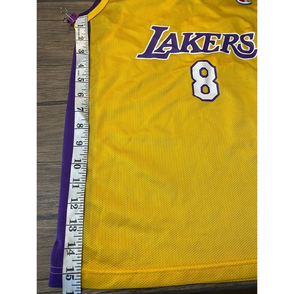 Kobe Bryant Los Angeles Lakers Jersey Champion Youth Child Medium 10-12 Vintage - Picture 7 of 9